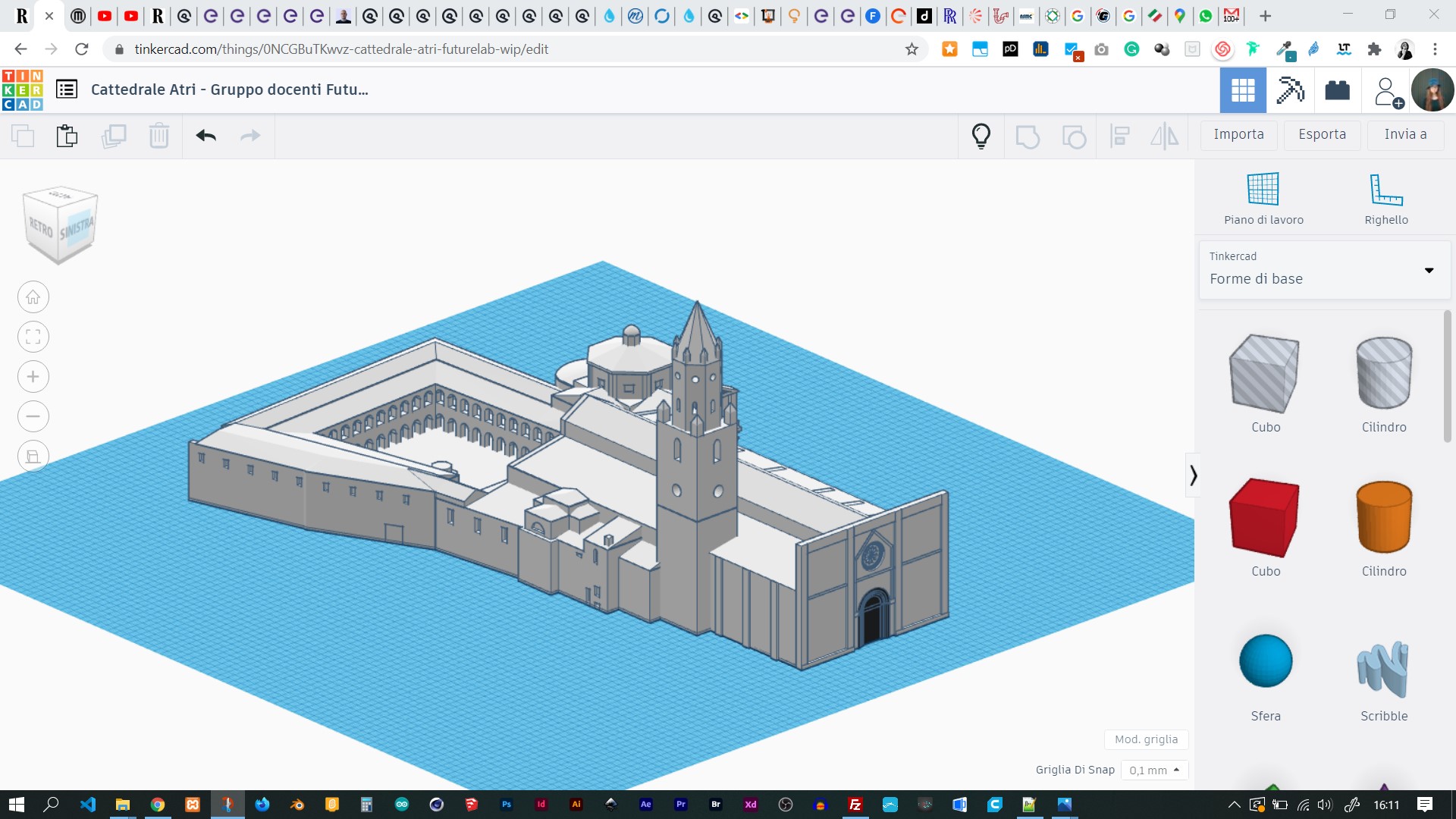 Atri Cathedral - Tactile audio-guide