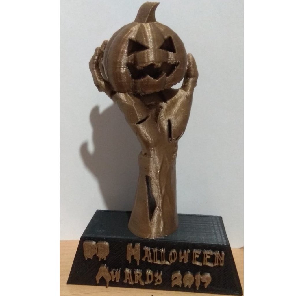 Halloween trophy-award