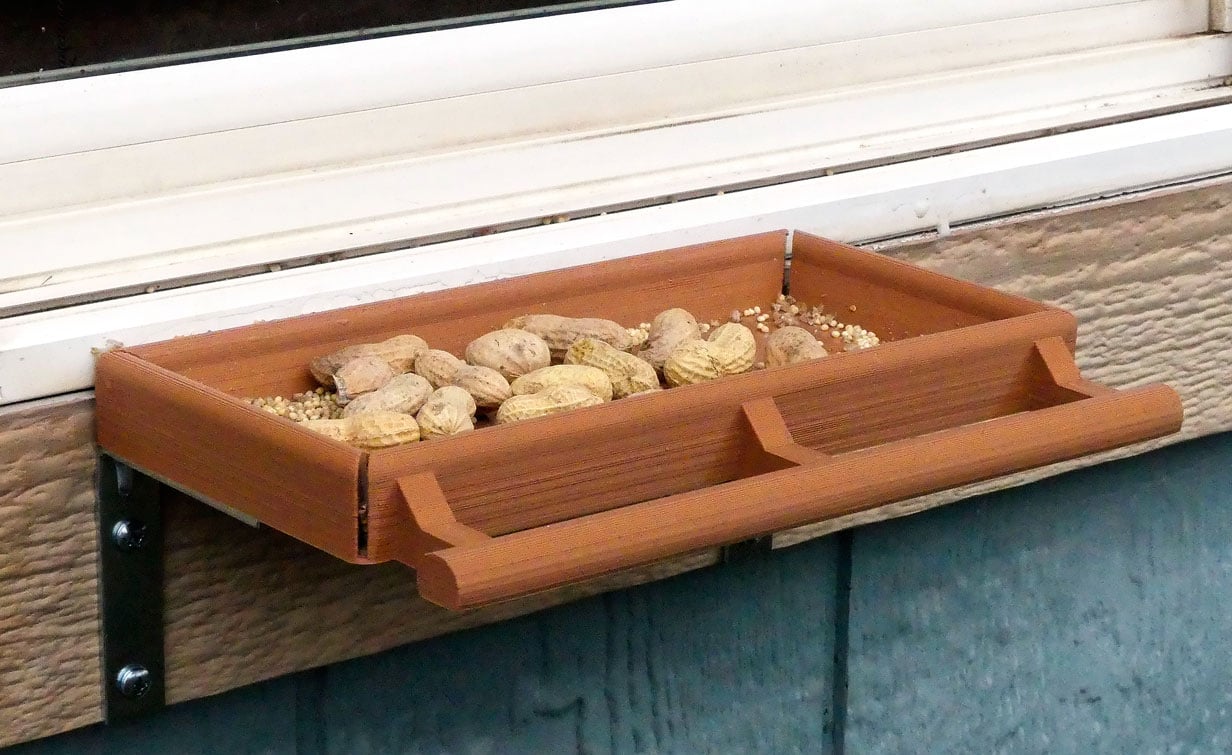 Bird Feeders; Tray Type