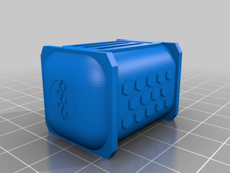 Container with PanOceania logo - Infinity the Game