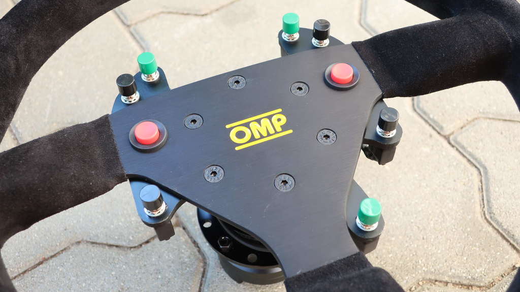 Steering Wheel - Button Plate Light - OMP 320