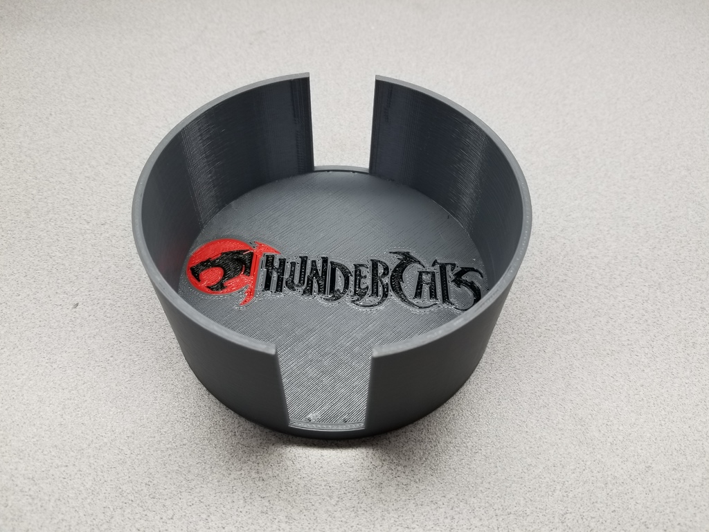Coaster Holder ThunderCats Title Logo