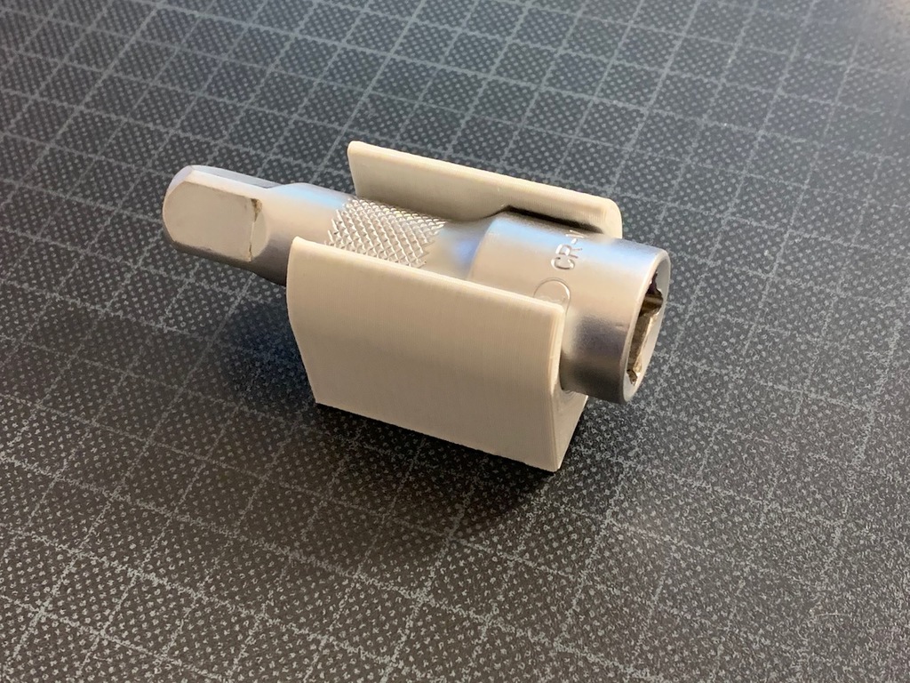 Socket Extension Holder - 1/2 inch - Parametric