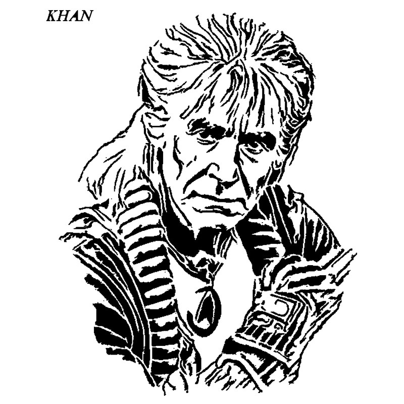 Khan stencil