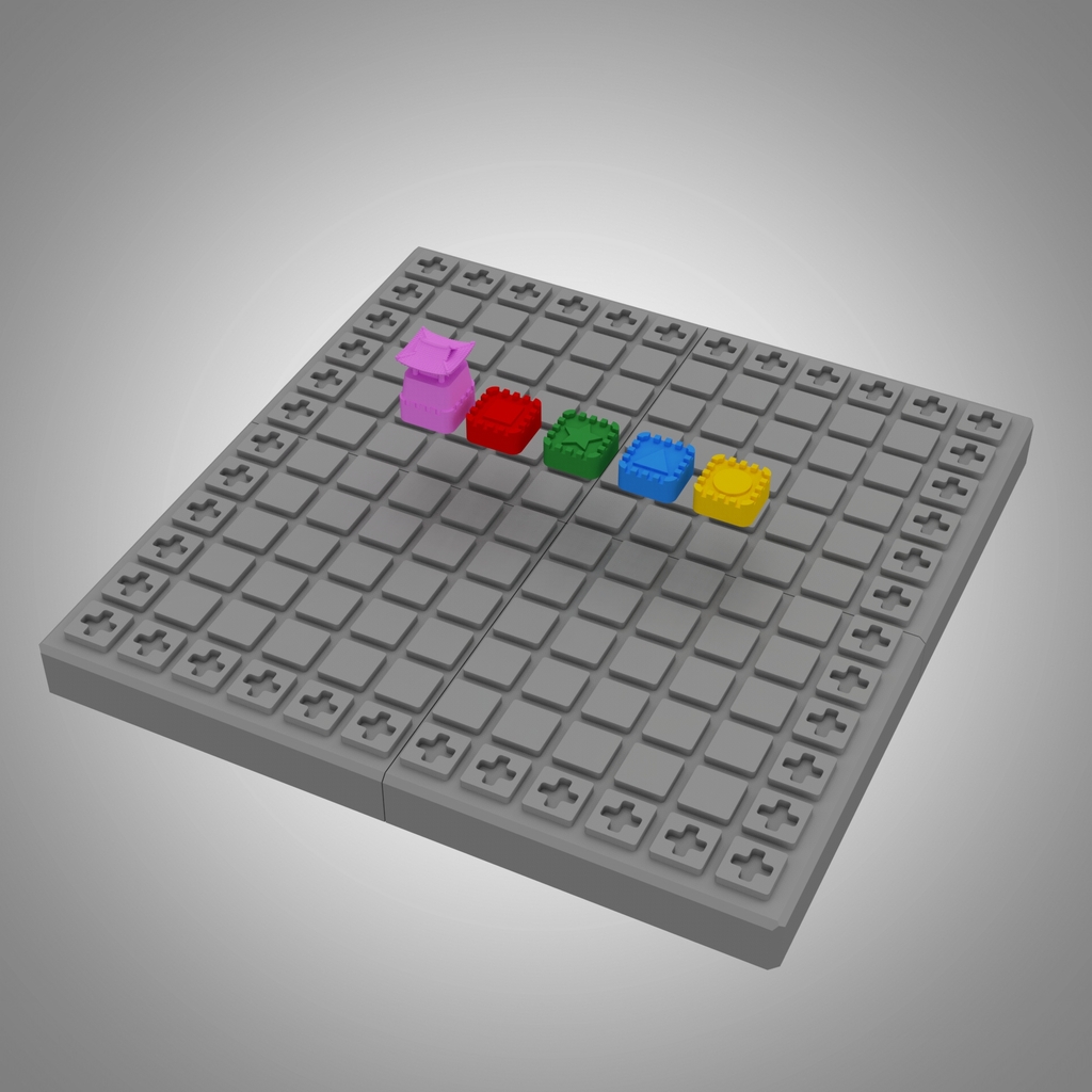 Block symmetry board game