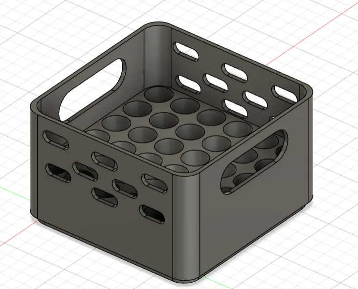 18650 holder 3D model