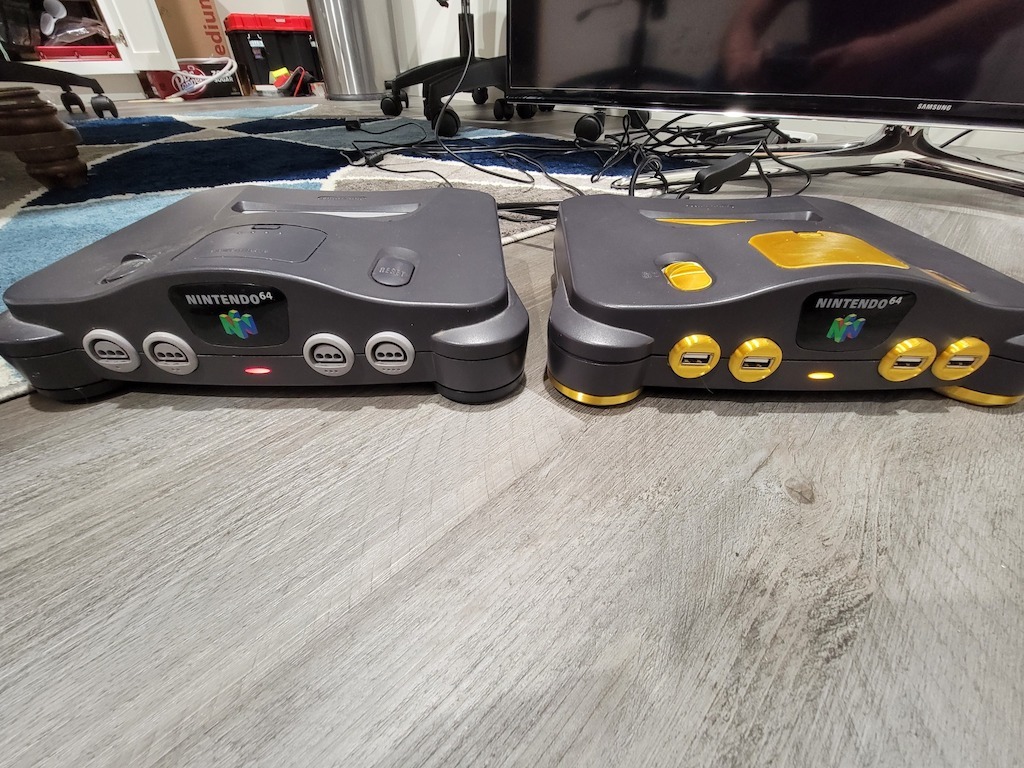 N64 Raspberry Pi with USB-C outlet