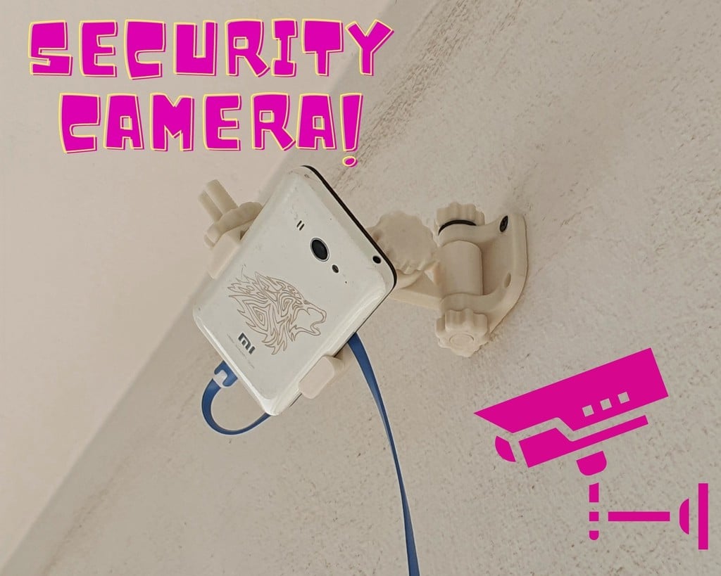 Smartphone as Security Camera / Phone Wall Mount