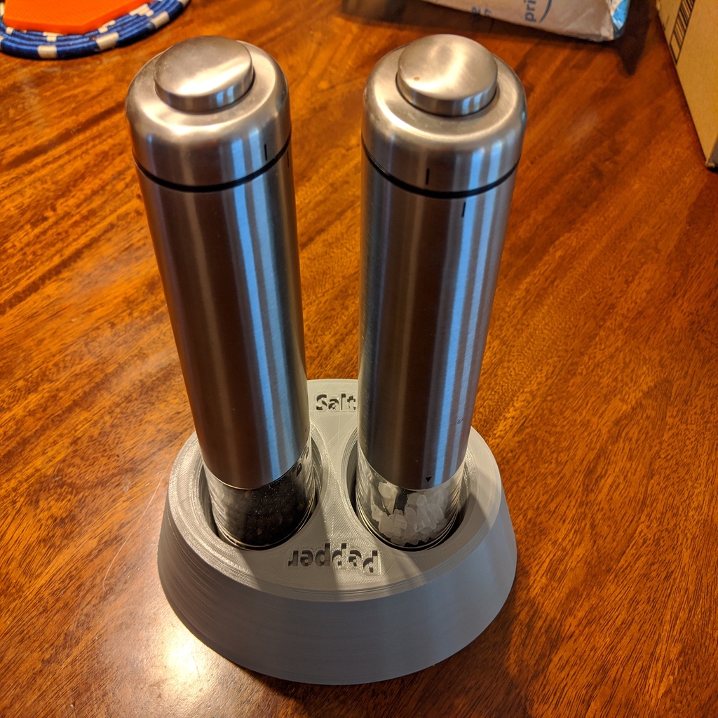 Costco Electric Salt and Pepper Ginder Holder