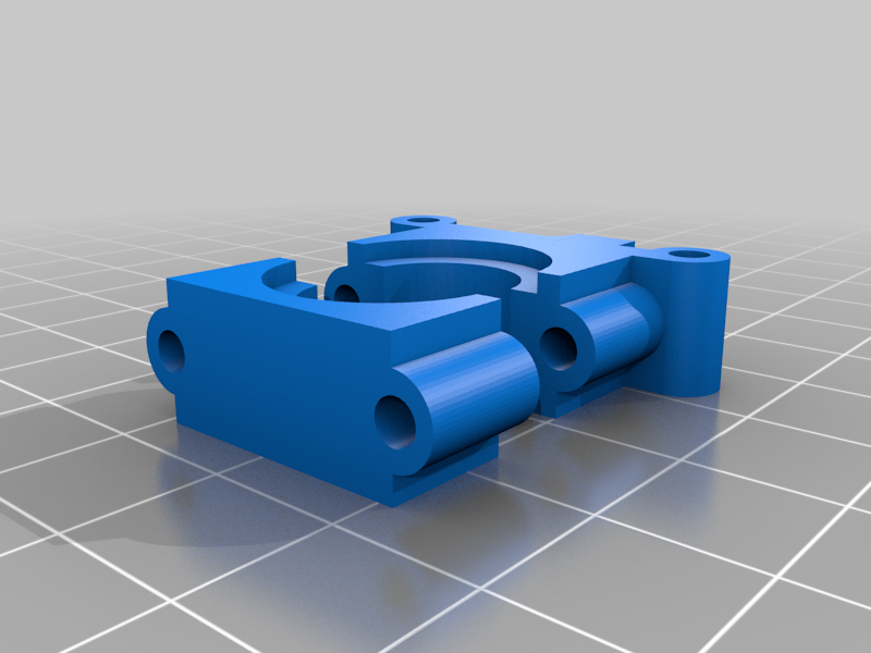 mini 3d printer frame and hotend components