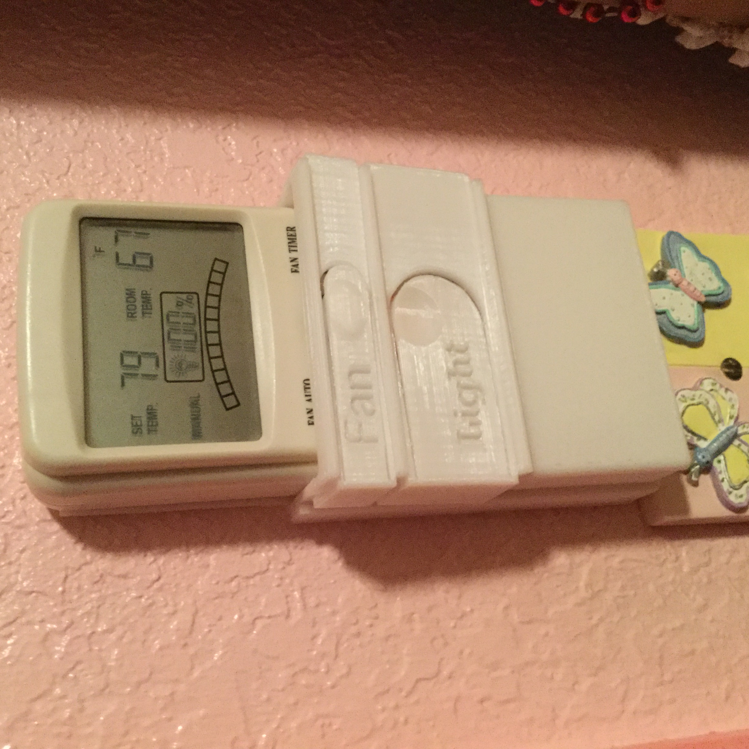 Fan / Light controller holder