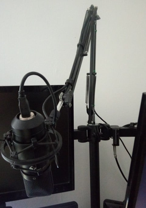 Monitor Mount & Microphone / Lamp Adapter