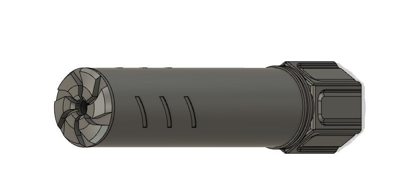 Airsoft Suppressor for p90 and other 