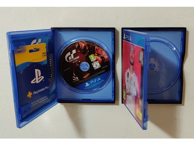 blank ps4 game case