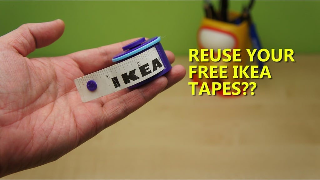 IKEA Free Measurement Tape Spooler / Dispenser