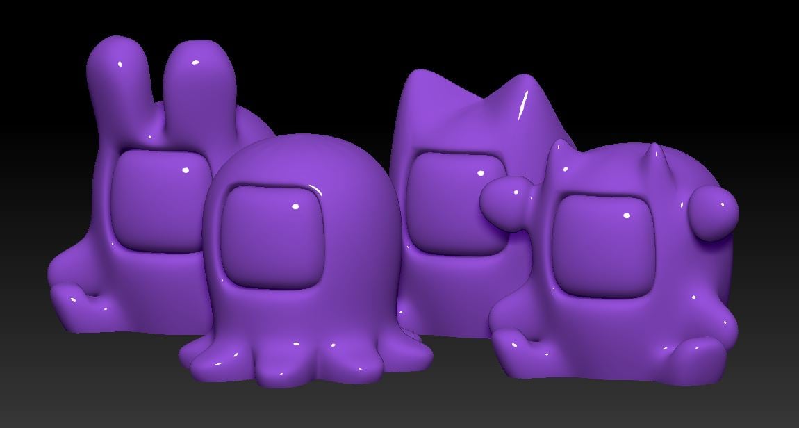 Lucky Cat and Friends HD remix and Flat bases