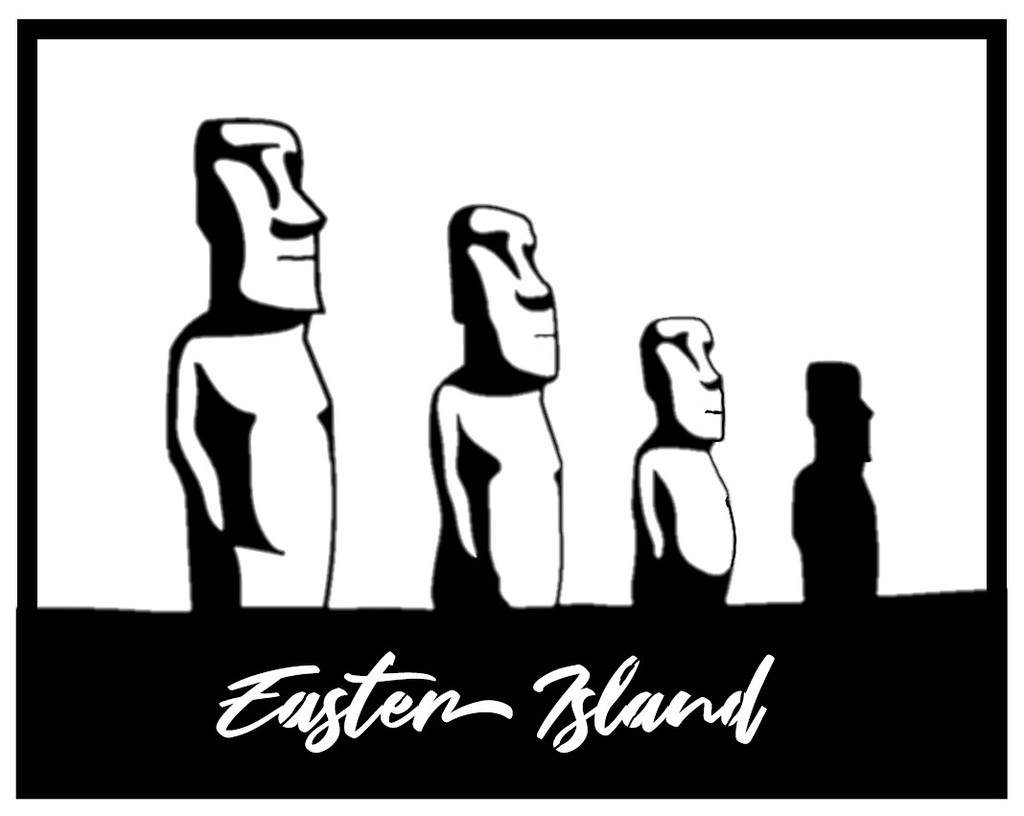 2D Easter Island