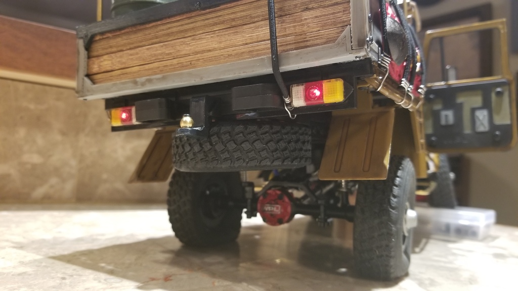 WPL C44 project - tail lights