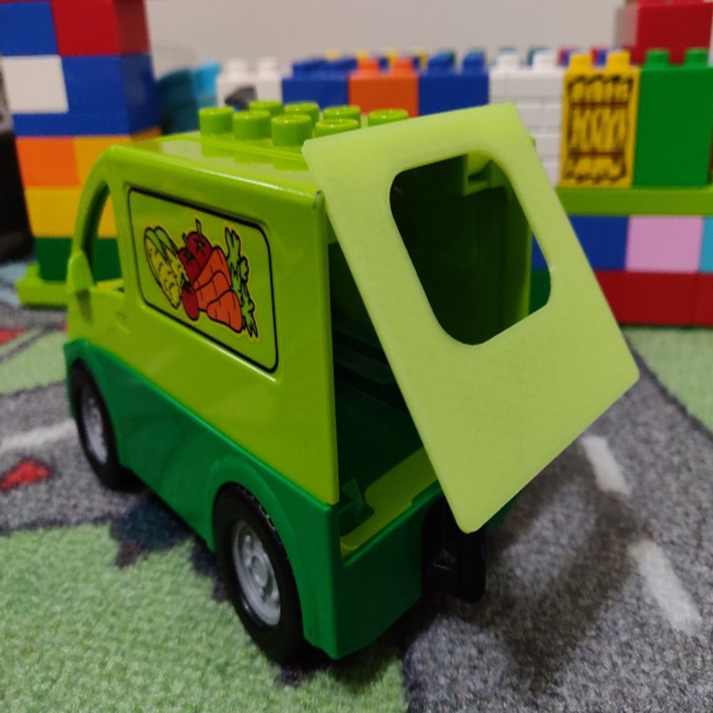 Lego Duplo van back door