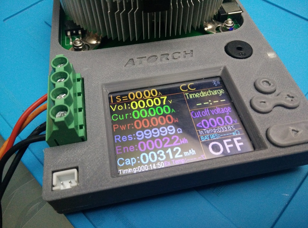 Atorch DL24 Electronic Load case