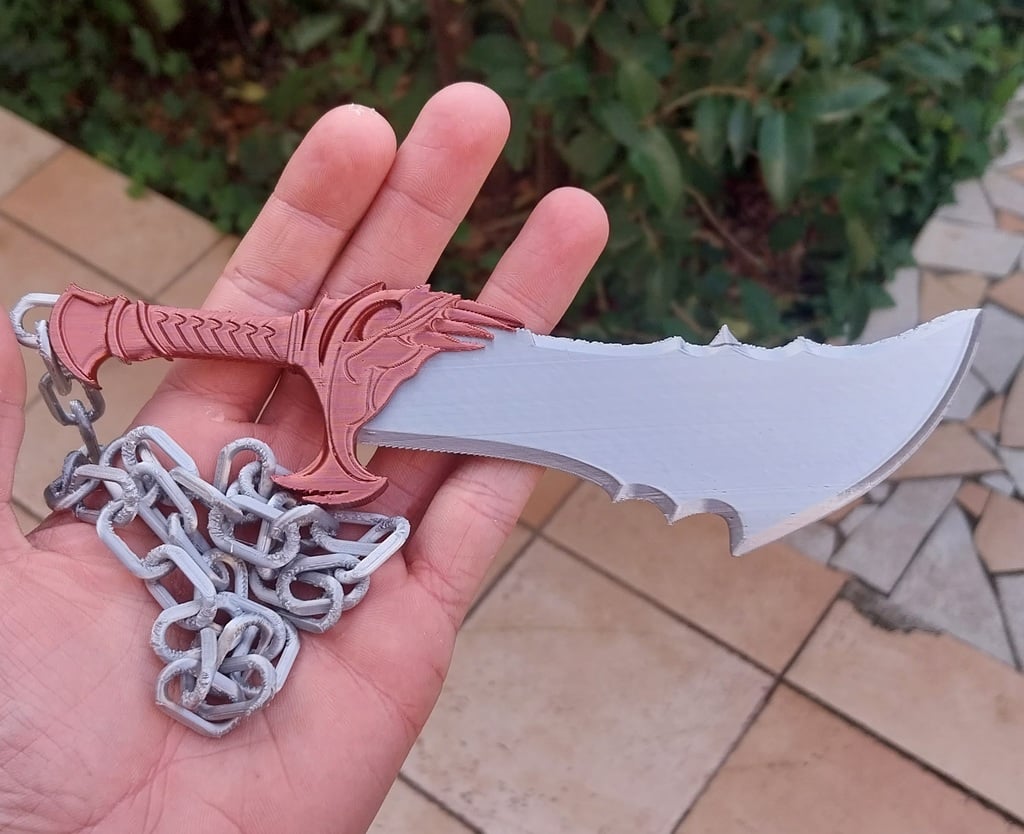 Chaos blade (with chain) from God of War