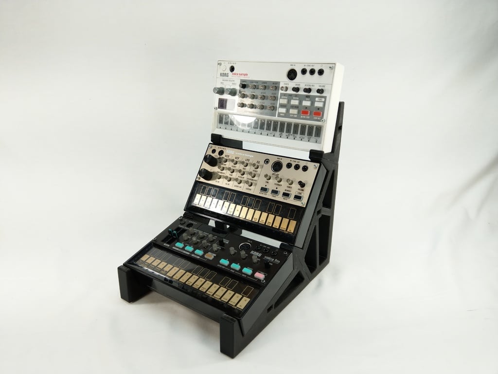 Korg Volca Stand 3x - Pure 3D Printed