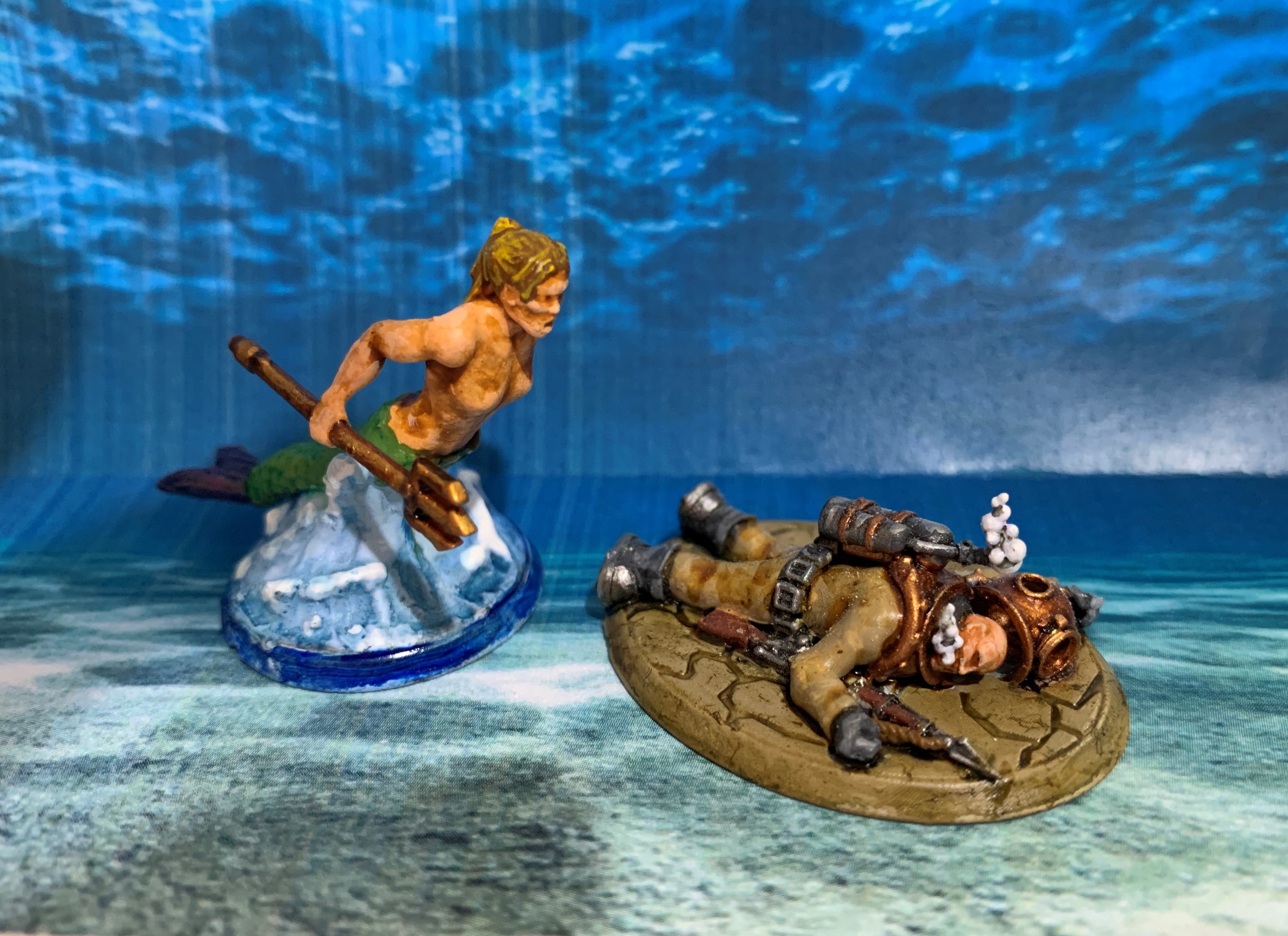 28mm Mermaid Miniature