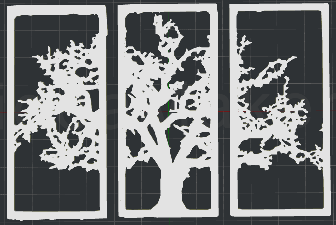 Tree 2D Wall Art V3