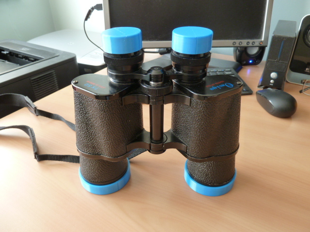 Binocular Lens Cover in OpenSCAD