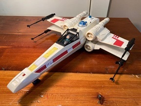 Kenner X-Wing Fighter Laser Cannon and Canopy