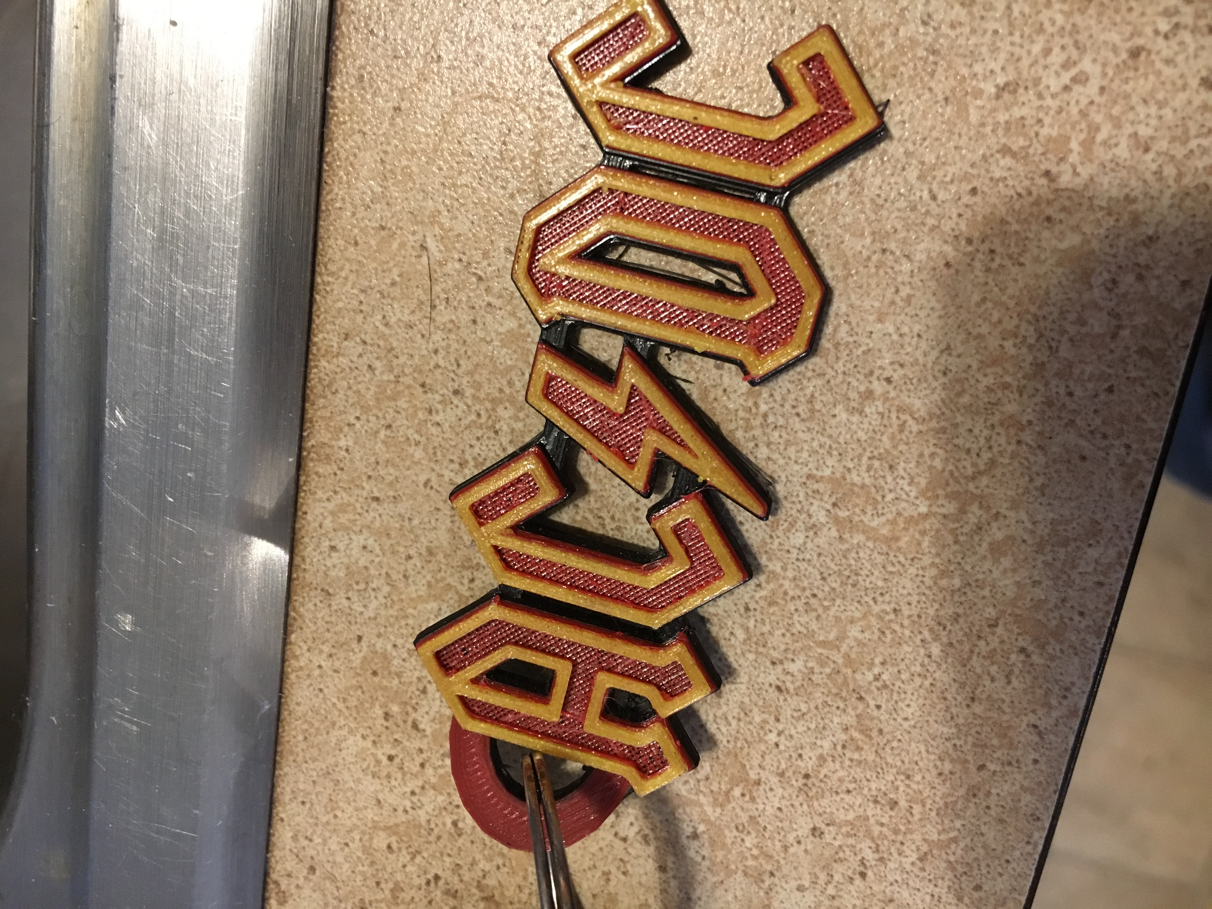 ac/dc key charm
