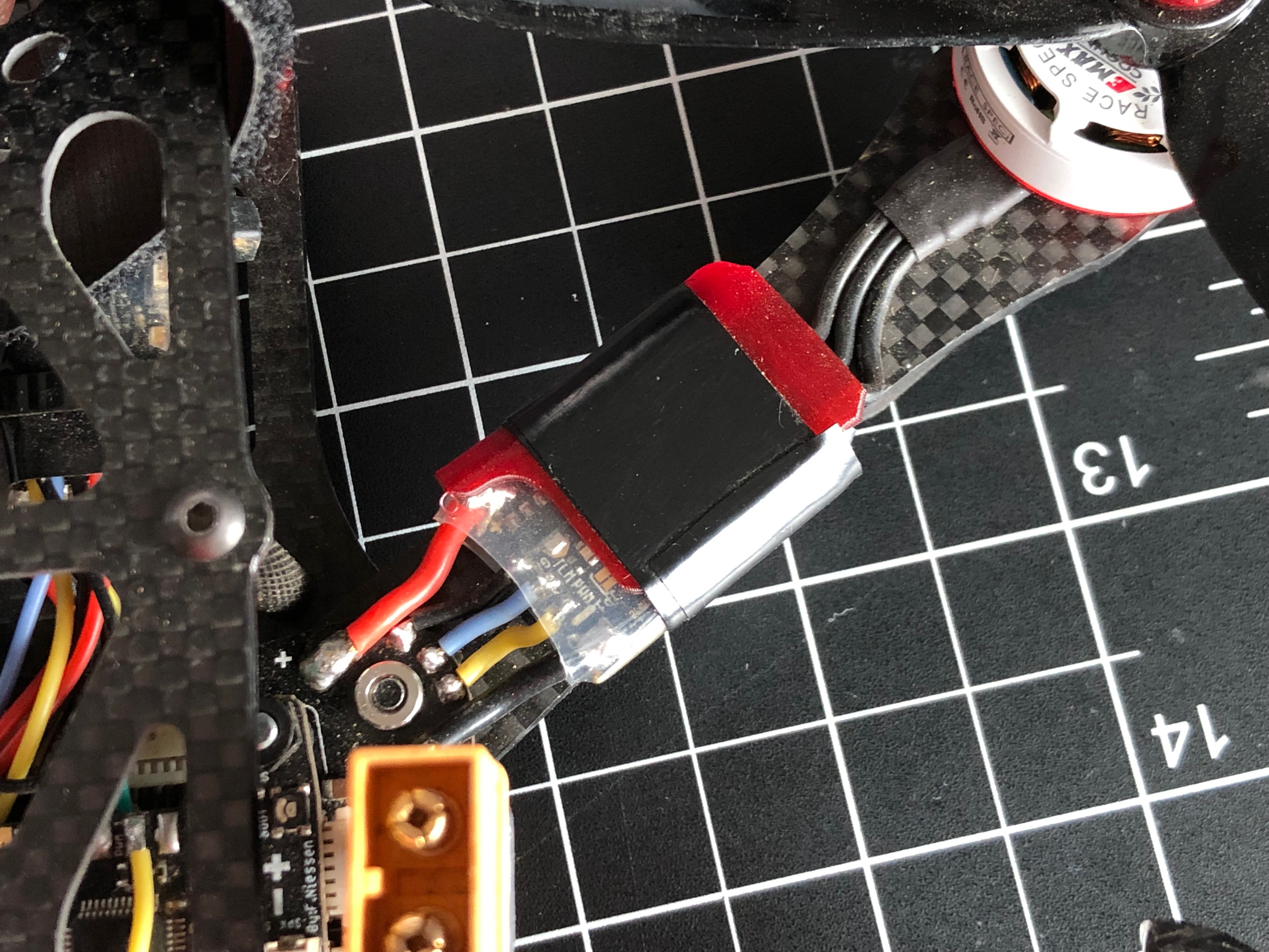 KISS 32a ESC protector w/ LED cutout
