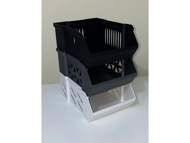 Customized Stackable Container Bins