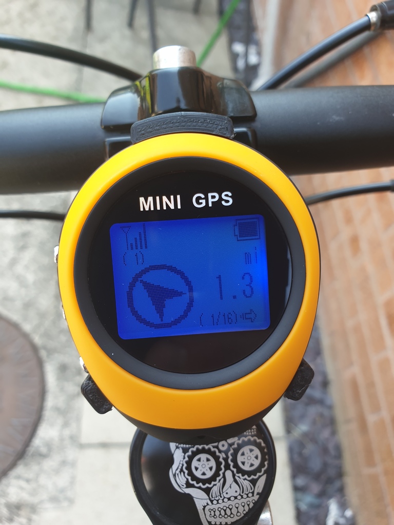 Bike mount for PG03 GPS (£25 bicycle sat nav)