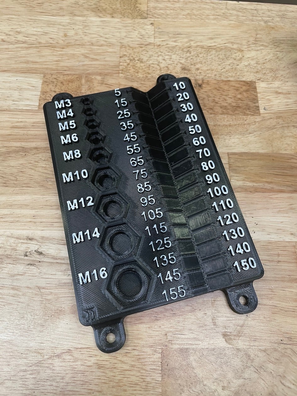Bolt sorter M3-M16