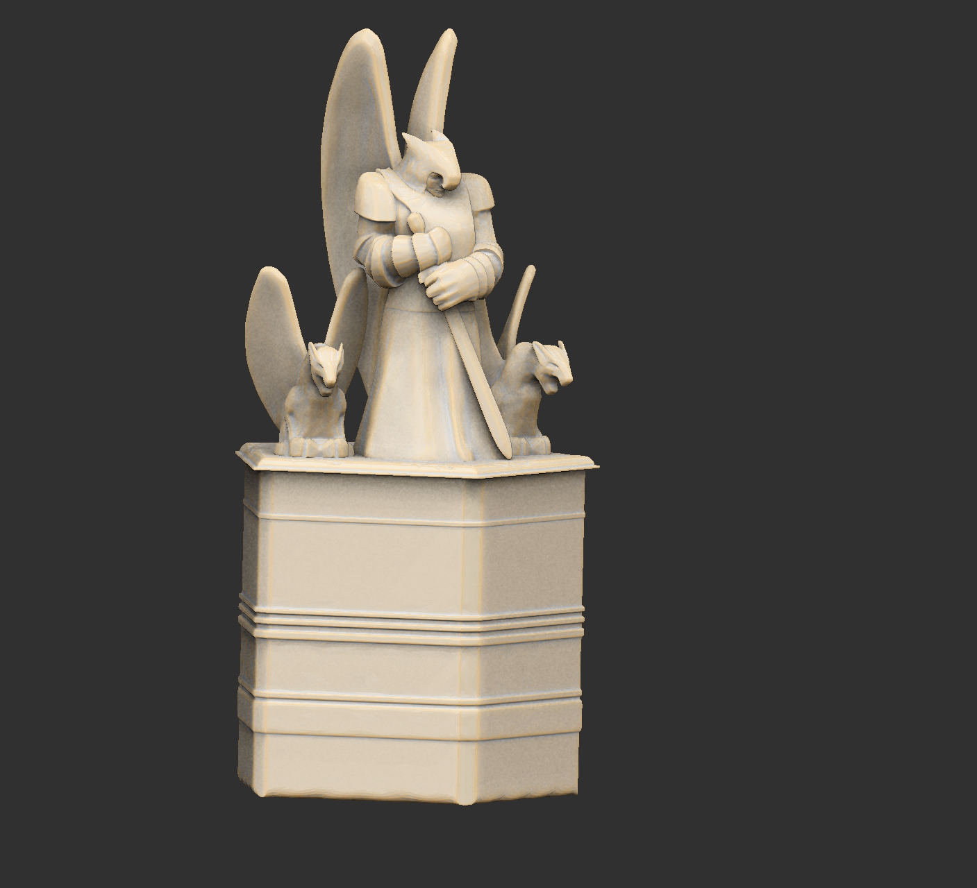 Various Statues x8