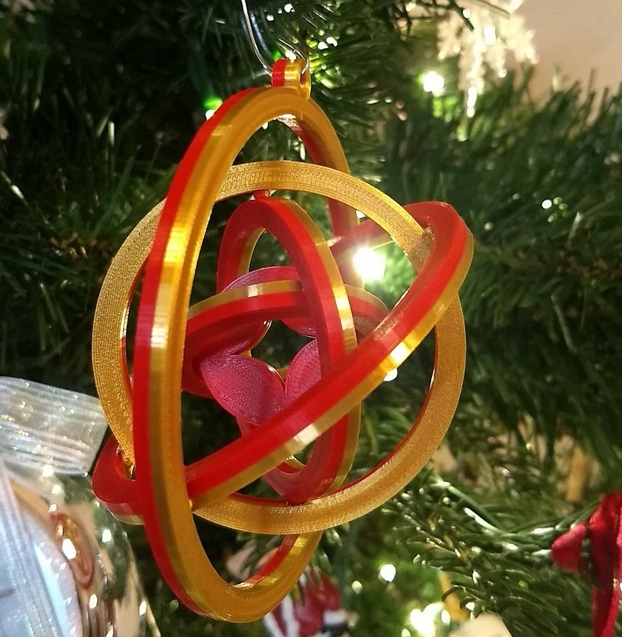 Spinning Star Circle Ornament Or Fidget Spinner