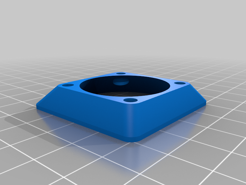 Parametric Ender 3 / CR10 "volcano" / E3D V6 hotend using stock Creality fans