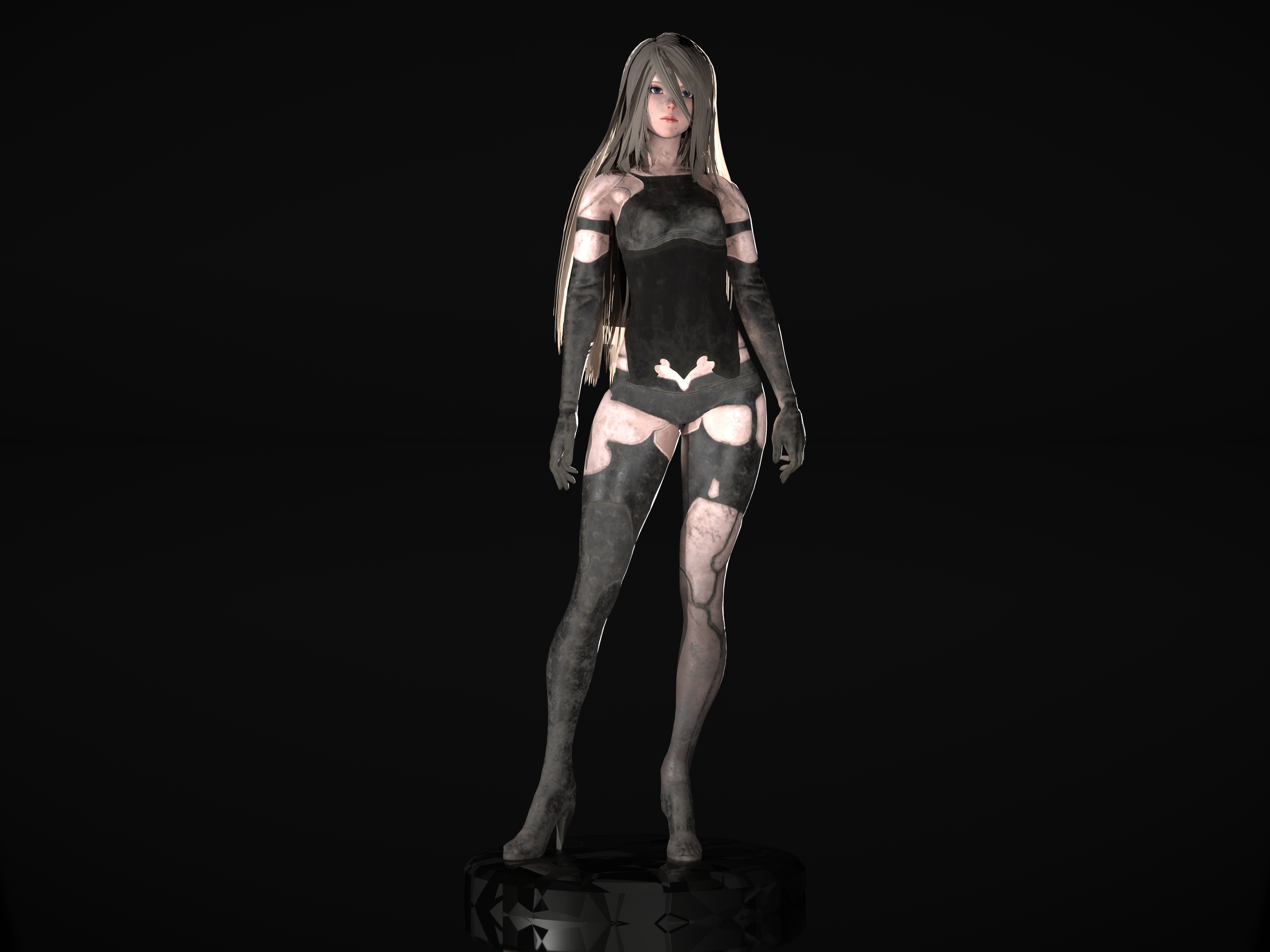 NieR: Automata A2 3D model