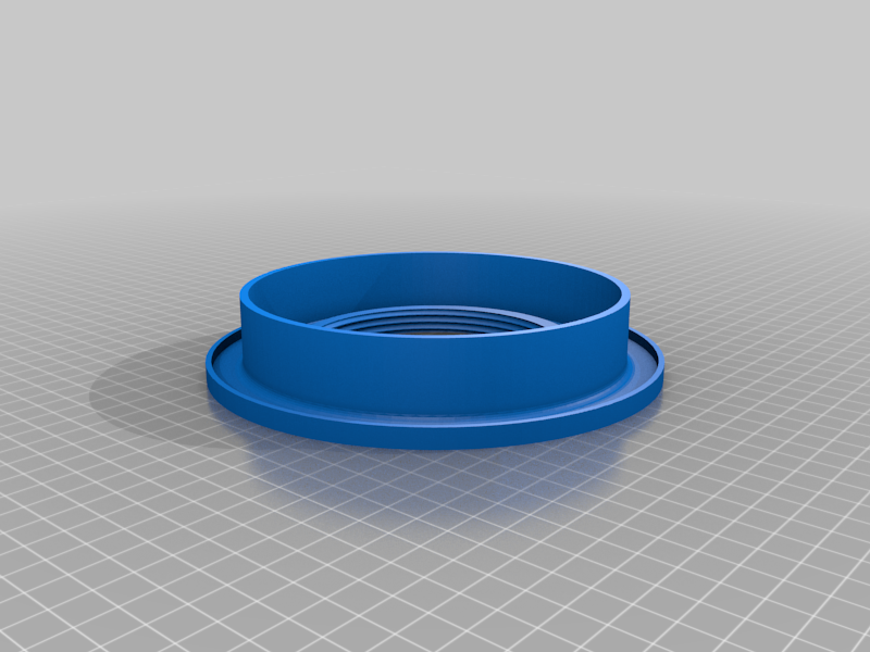 Modified base for 6" plant pot