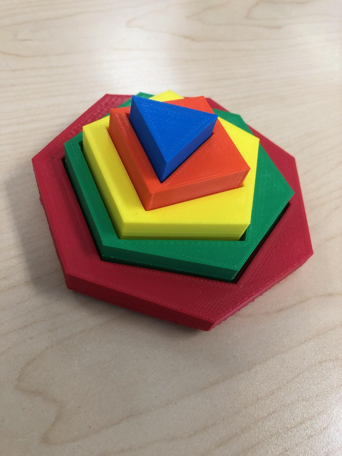 Stacking Geometric Shapes