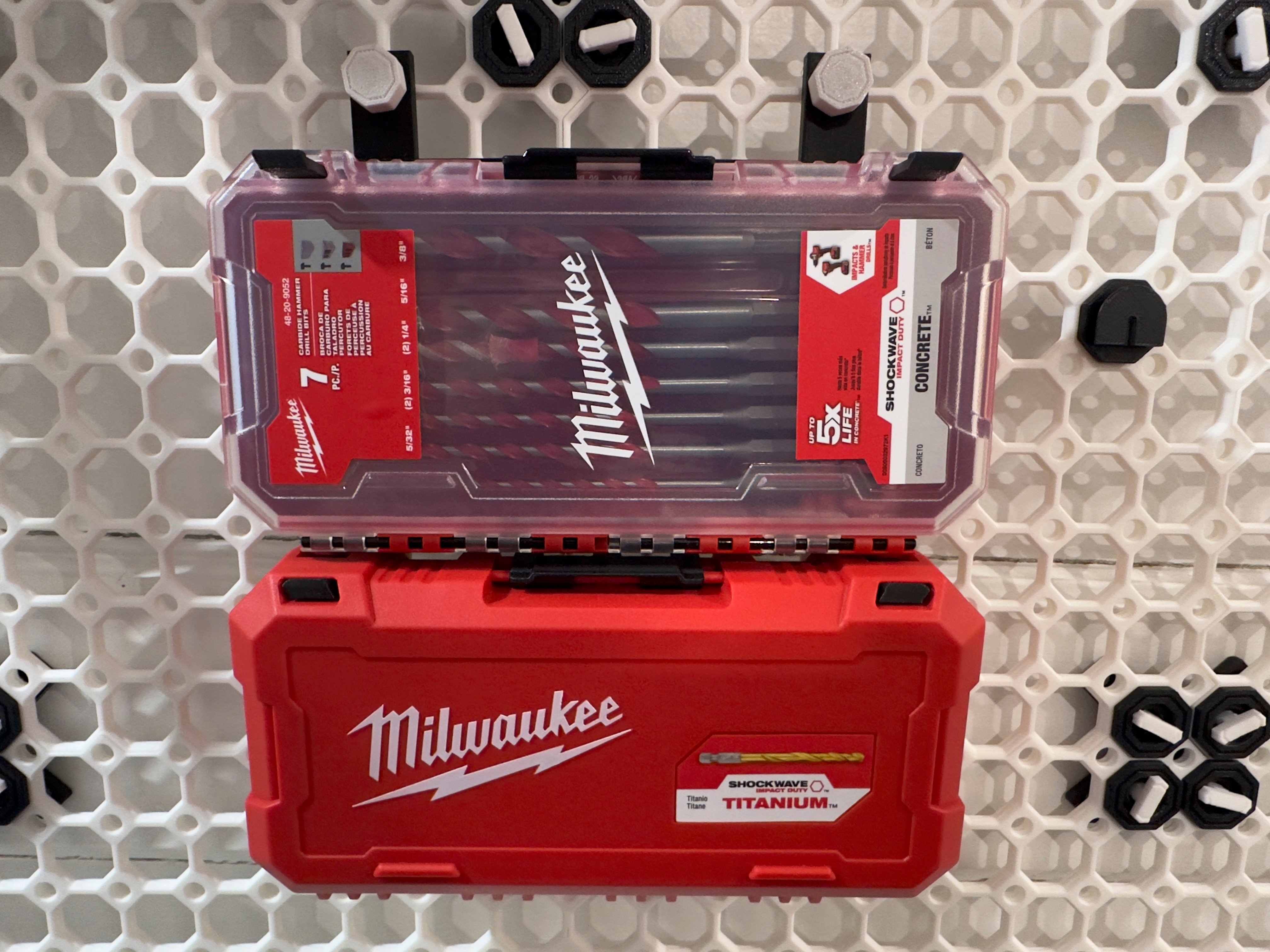 Multiboard Hanger for Milwaukee Shockwave Case (New Packout Version)