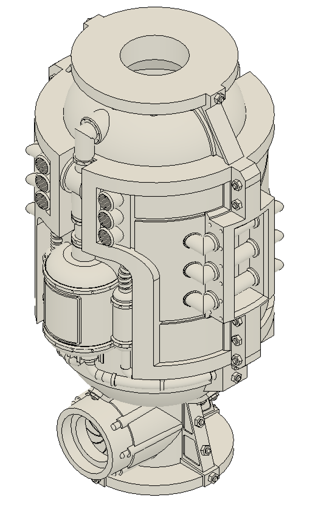 Industrial Imperial Sector Alchomite Stack Tower