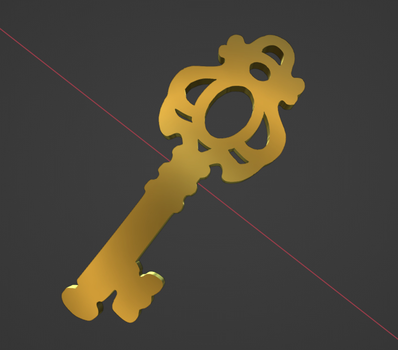 Simple Steampunk Mystery Key