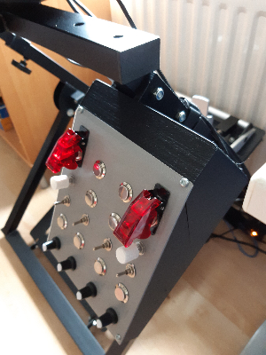 GT omega apex mountable button box