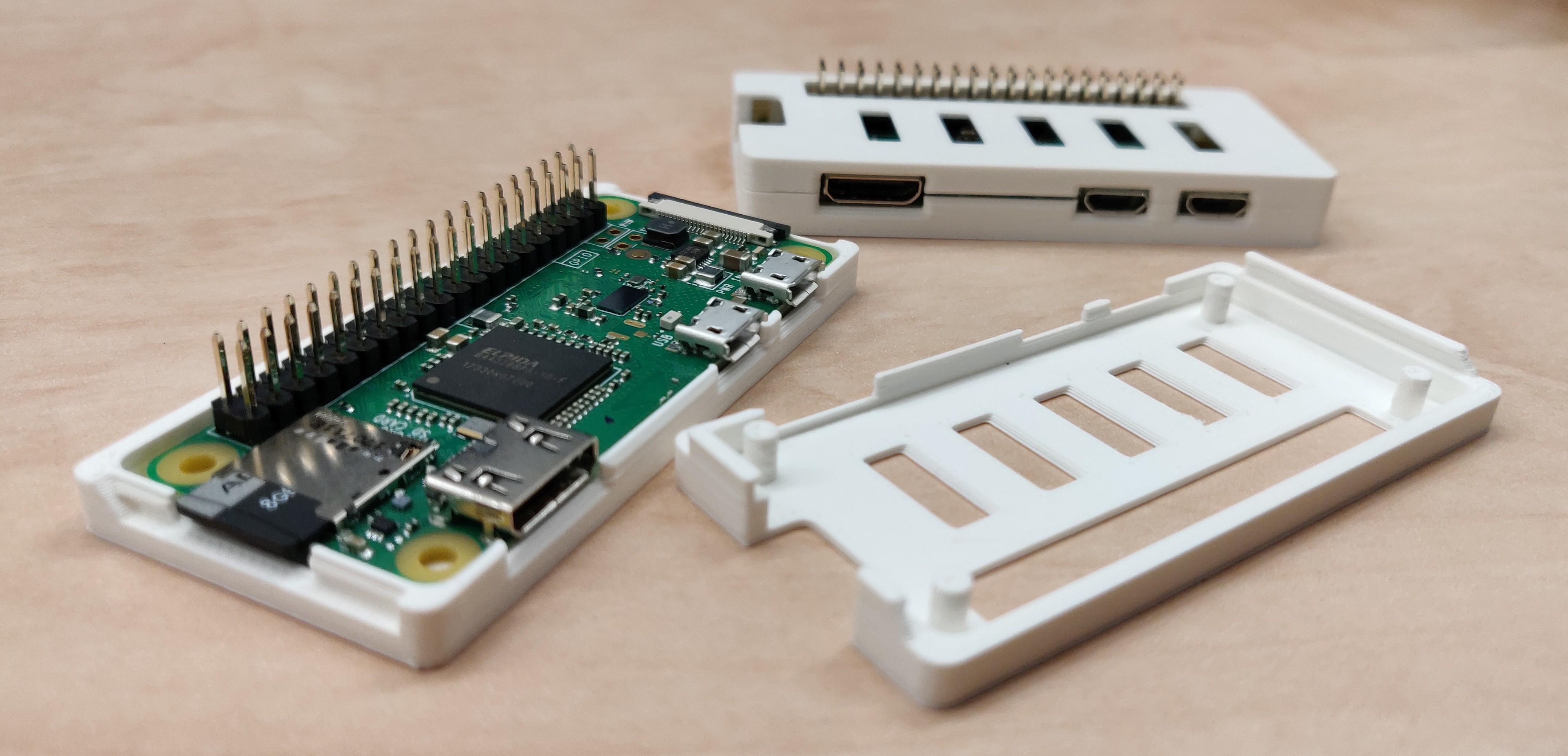 Raspberry Pi Zero W - snap-on case