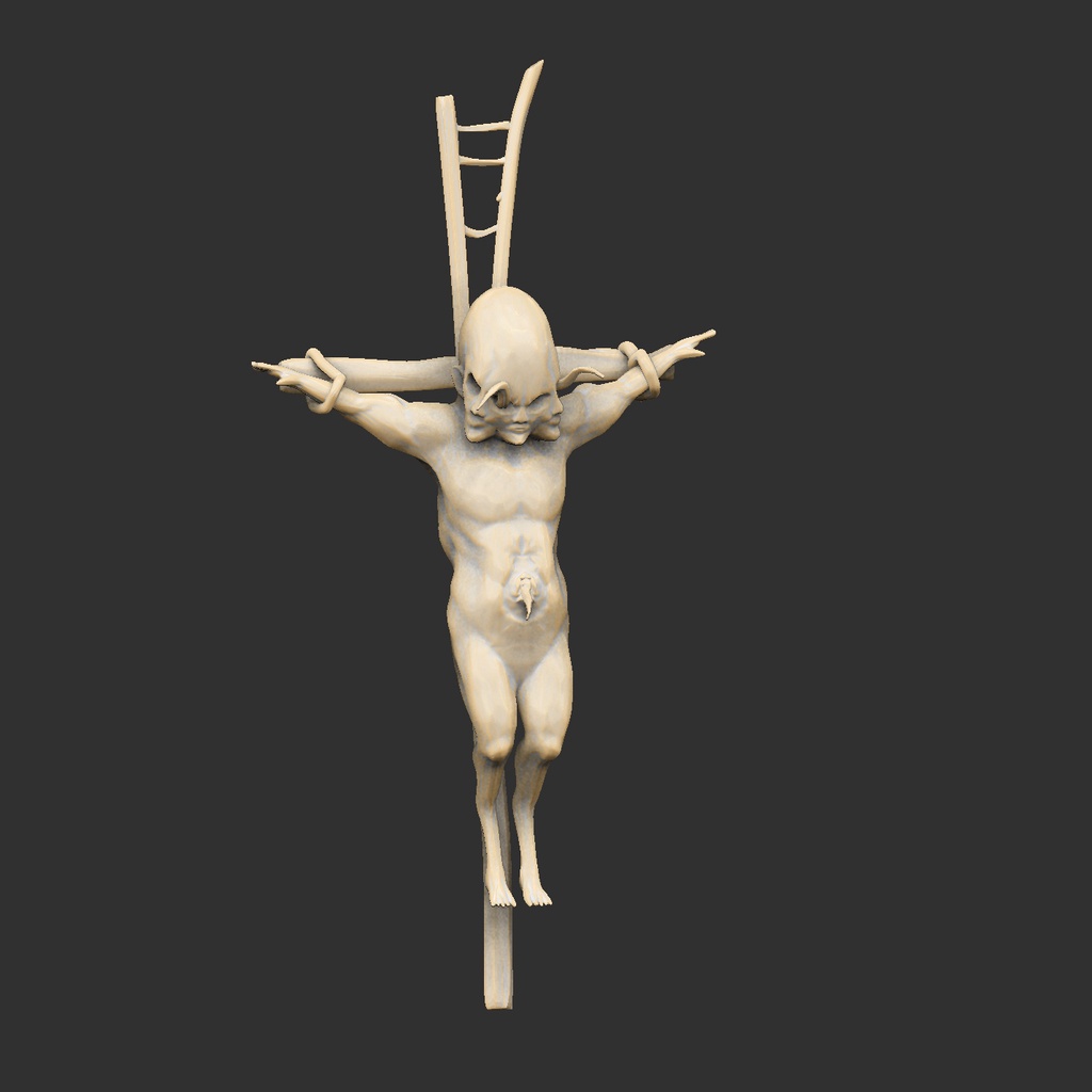 Crucified Demon Baby