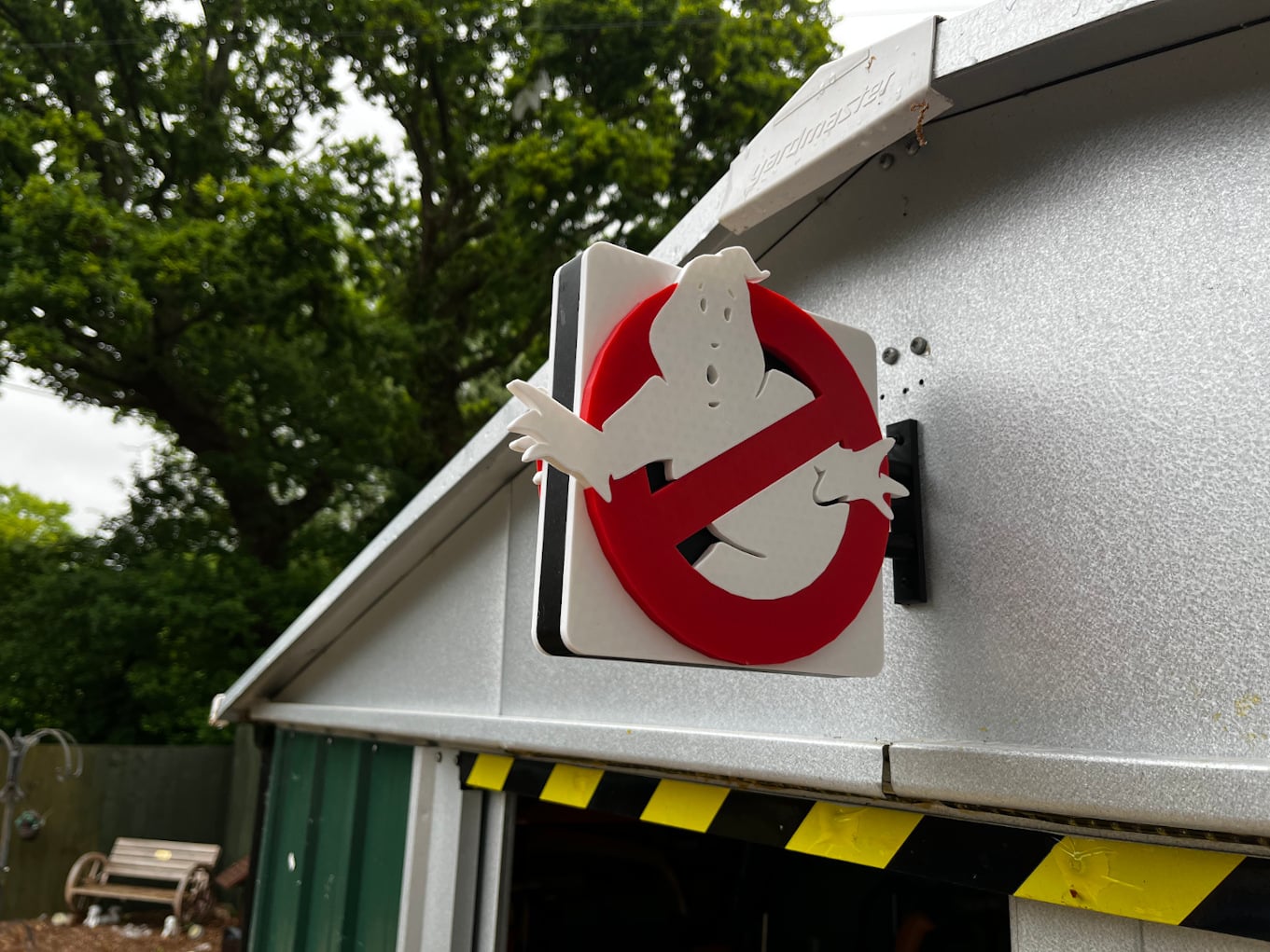 Ghostbusters Firehouse Sign