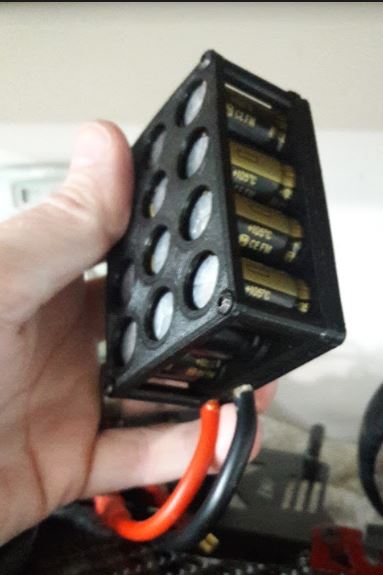 RC Cap pack housing