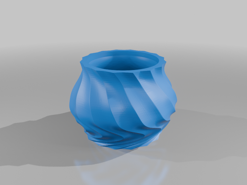 Flower Pot With a Twist (Literally)